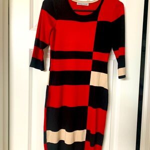 3/4 Sleeve Sweater Dress